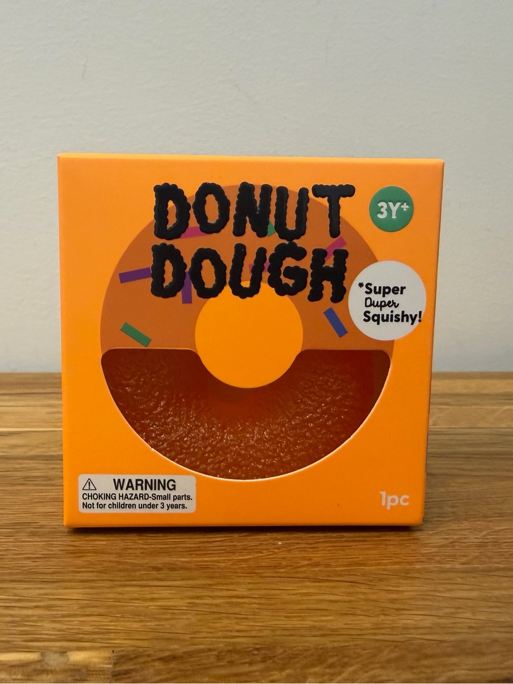 J’adore Donut Dough Sugar Squishy Squeezy Sensory Fidget Orange
